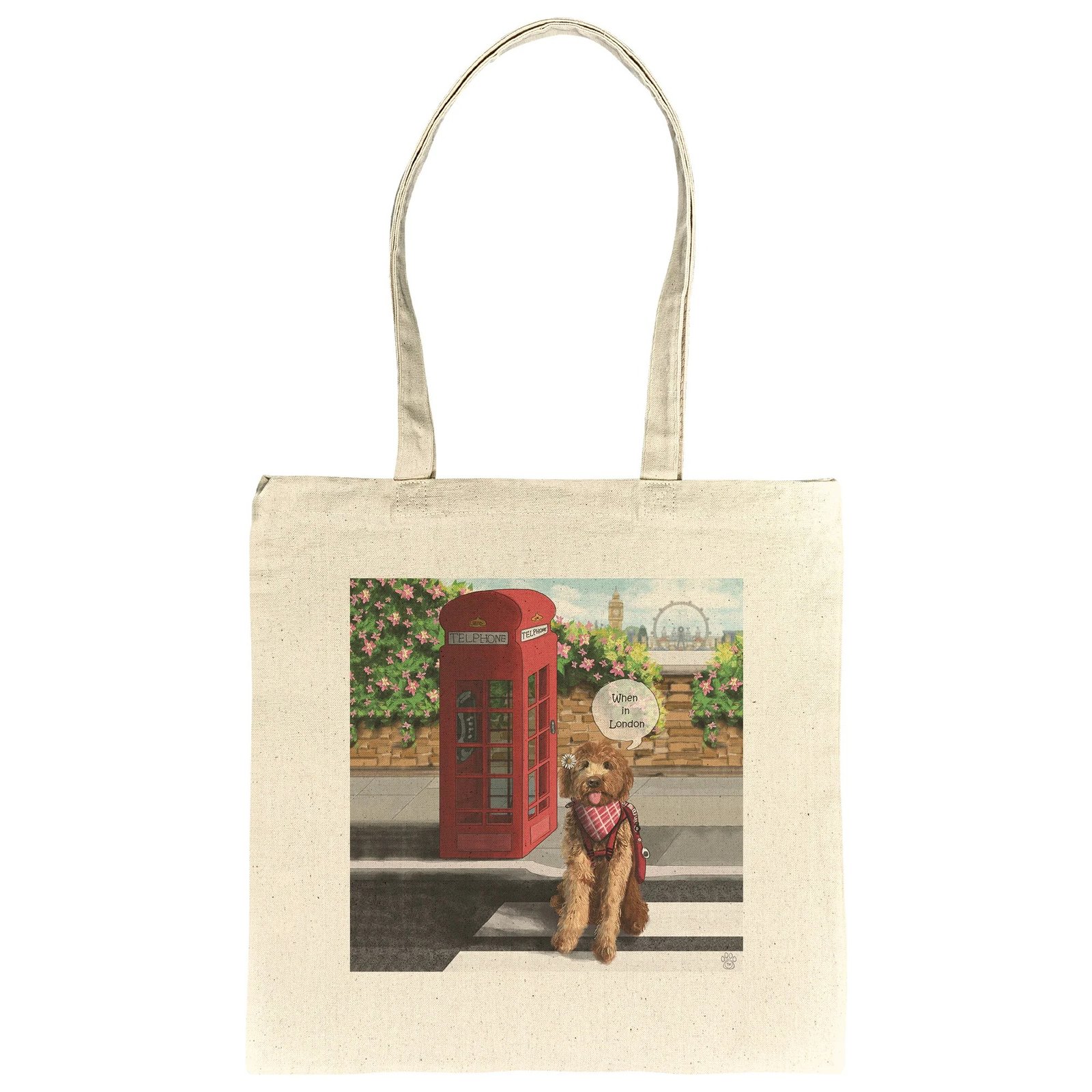 OllieVers Travels Tote Bag – London Adventure - Image 2