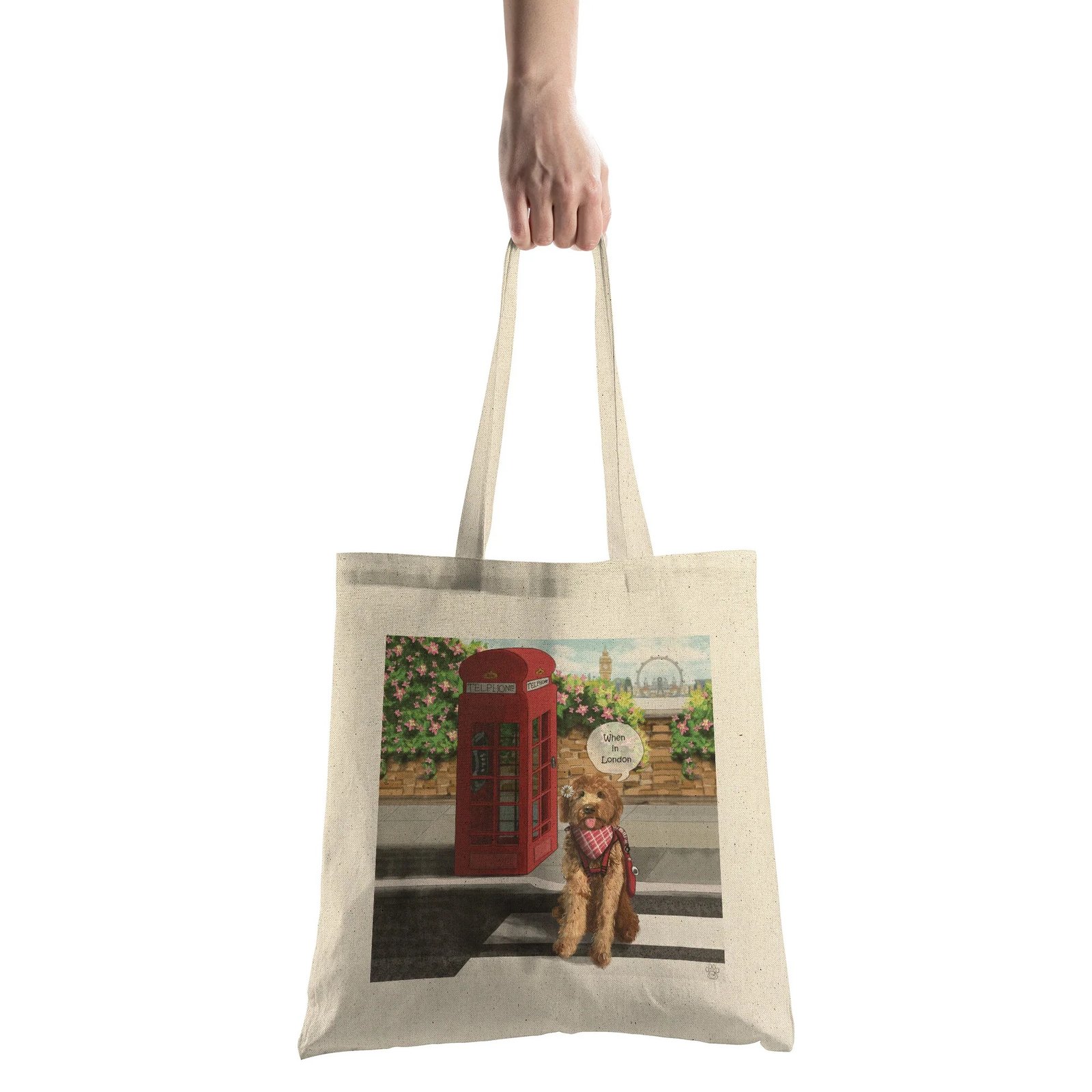 OllieVers Travels Tote Bag – London Adventure - Image 4