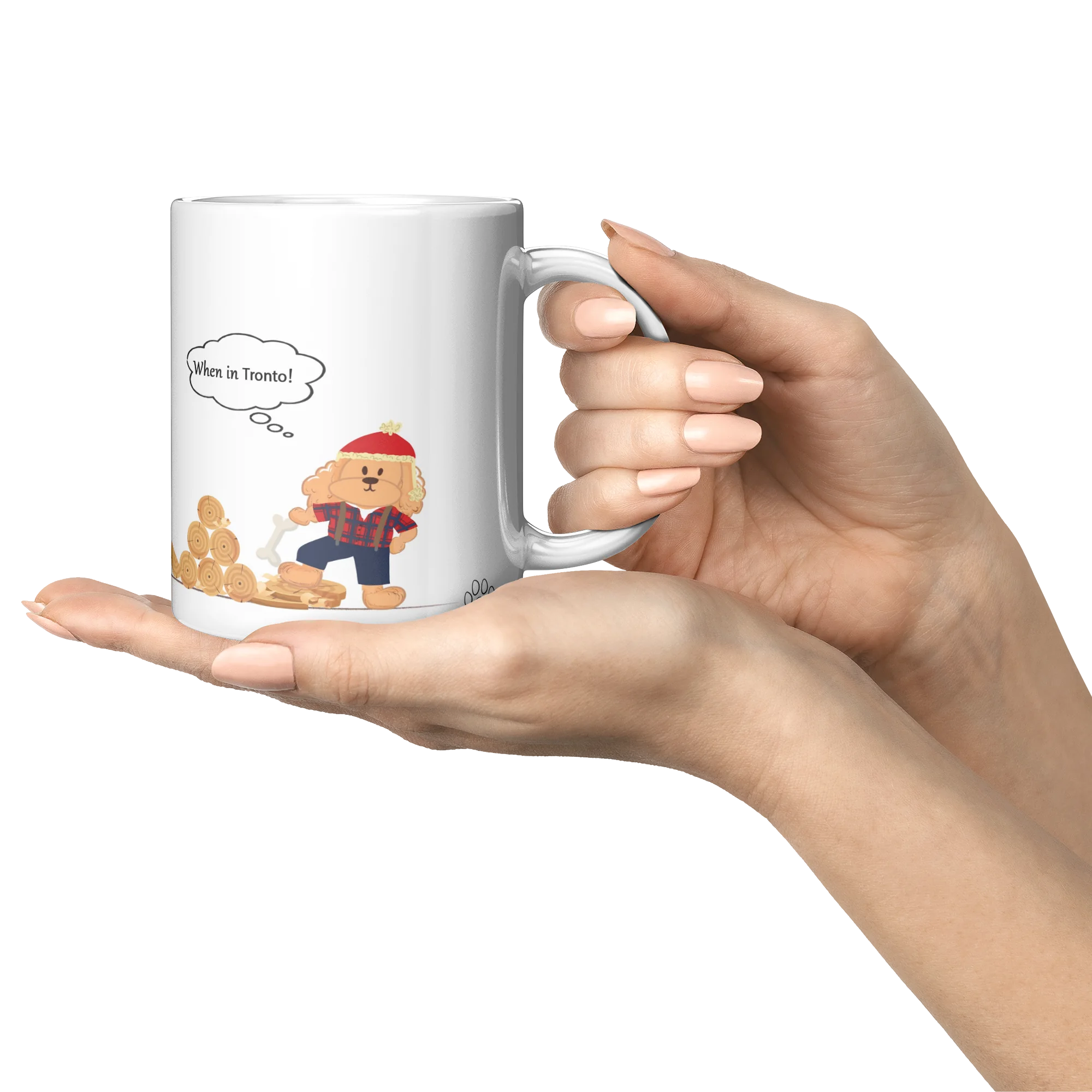 When in Toronto Ceramic Coffee Mug – Travel Gift (11 oz) - Image 7