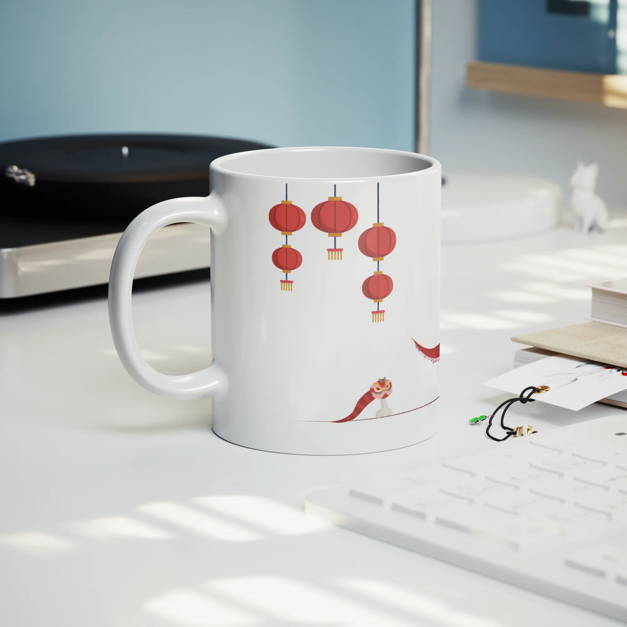 When in Shanghai Ceramic Coffee Mug – Travel Gift (11 oz) - Image 9