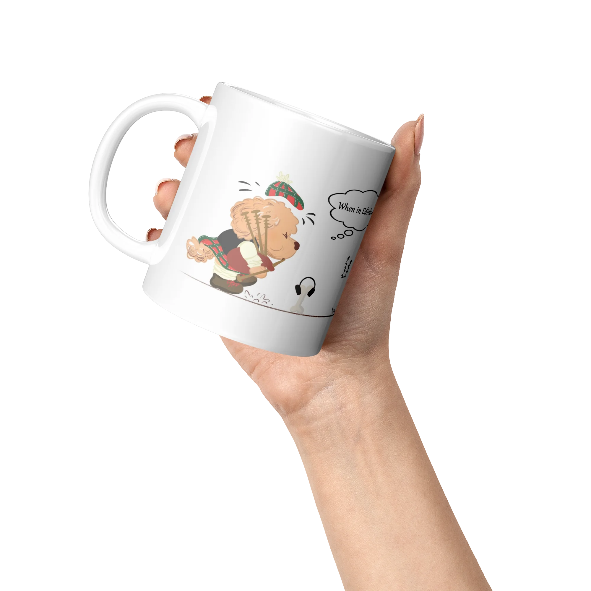 When in Edinburgh Ceramic Coffee Mug – Travel Gift (11 oz) - Image 8