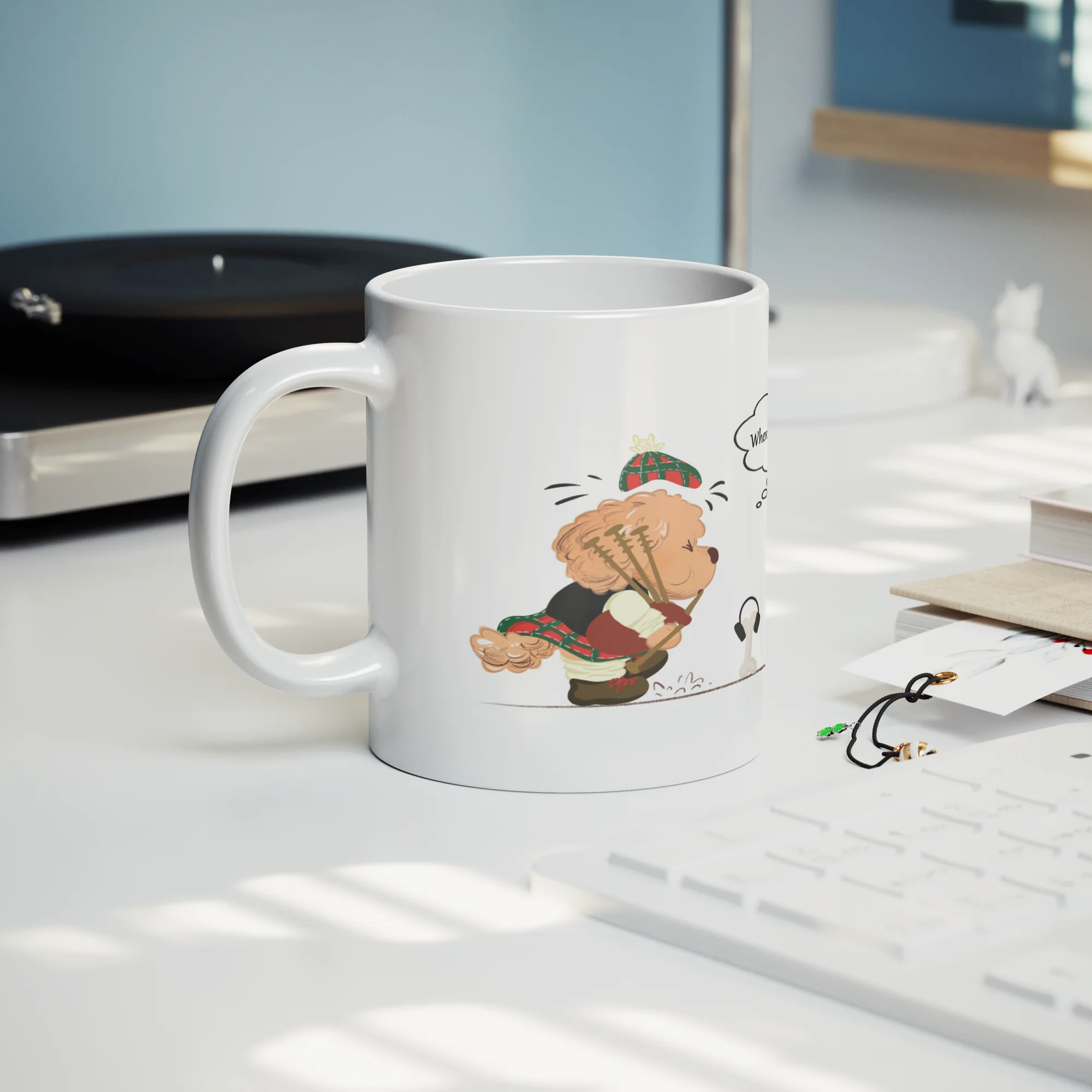 When in Edinburgh Ceramic Coffee Mug – Travel Gift (11 oz) - Image 9