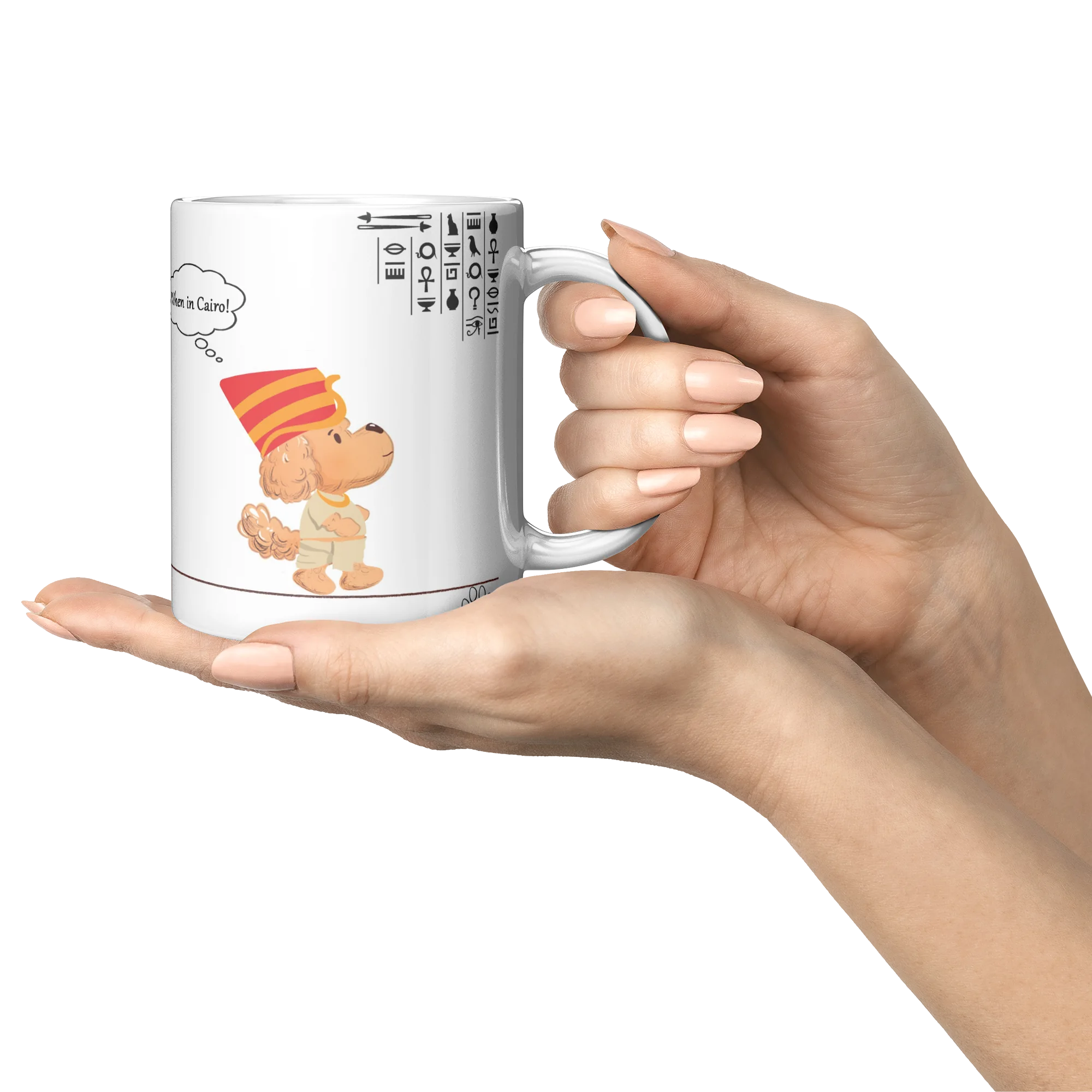When in Cairo Ceramic Coffee Mug – Travel Gift (11 oz) - Image 7