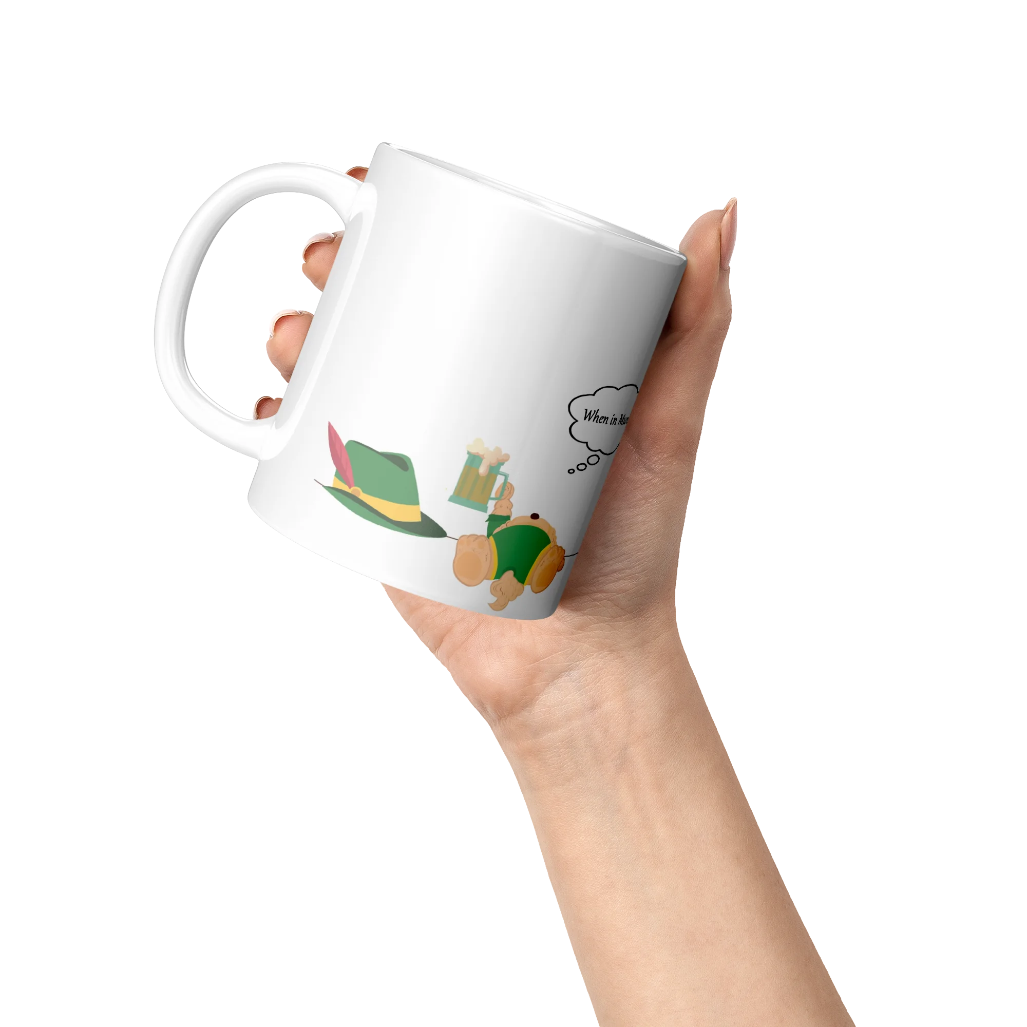 When in Munich Ceramic Coffee Mug – Travel Gift (11 oz) - Image 8