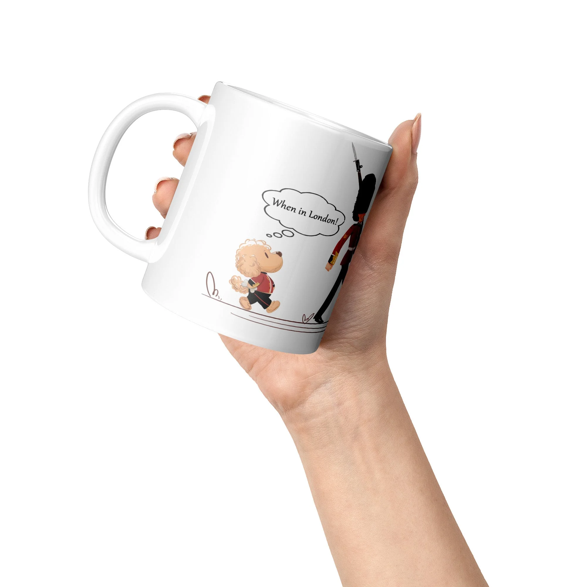 When in London Ceramic Coffee Mug – Travel Gift (11 oz) - Image 8