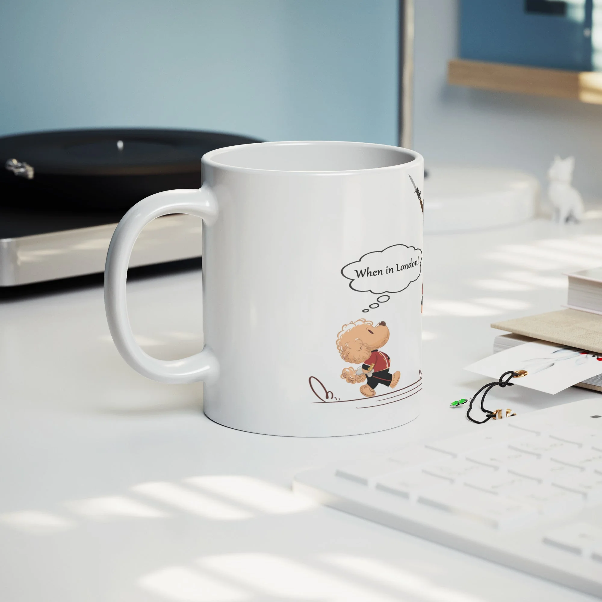 When in London Ceramic Coffee Mug – Travel Gift (11 oz) - Image 9