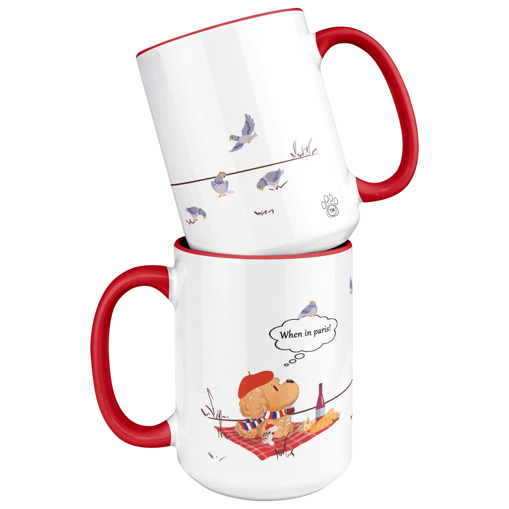 When in Paris Accent Coffee Mug – Travel Gift (15 oz) - Image 10