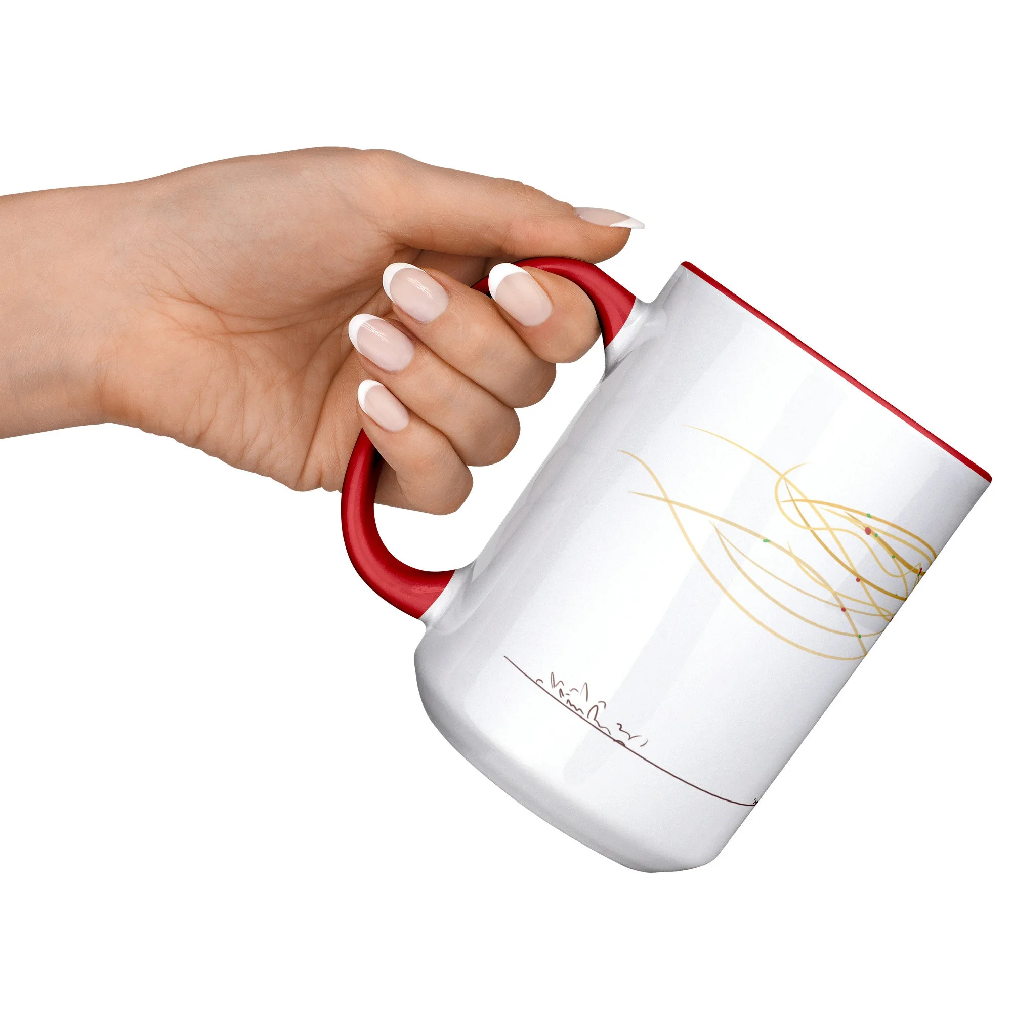 Rome accent coffee mug, original 15 oz product view 3