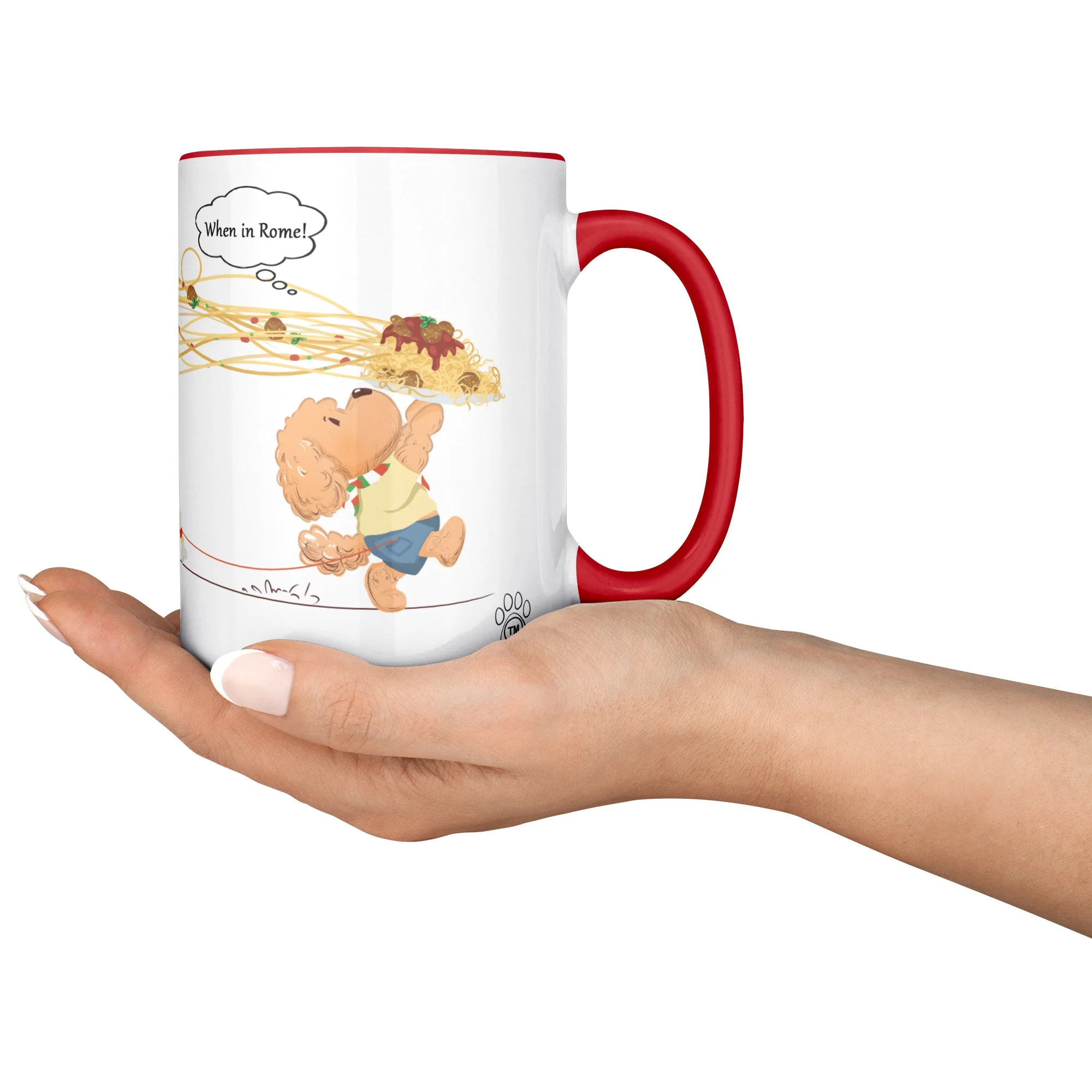 When in Rome Accent Coffee Mug – Travel Gift (15 oz) - Image 6