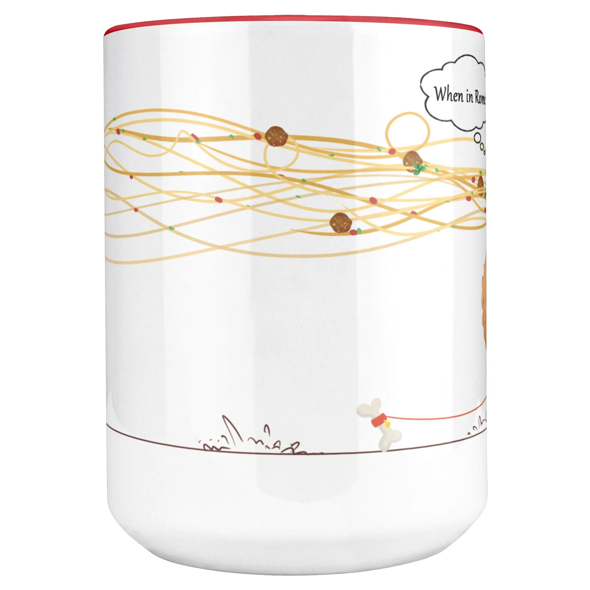 When in Rome Accent Coffee Mug – Travel Gift (15 oz) - Image 7