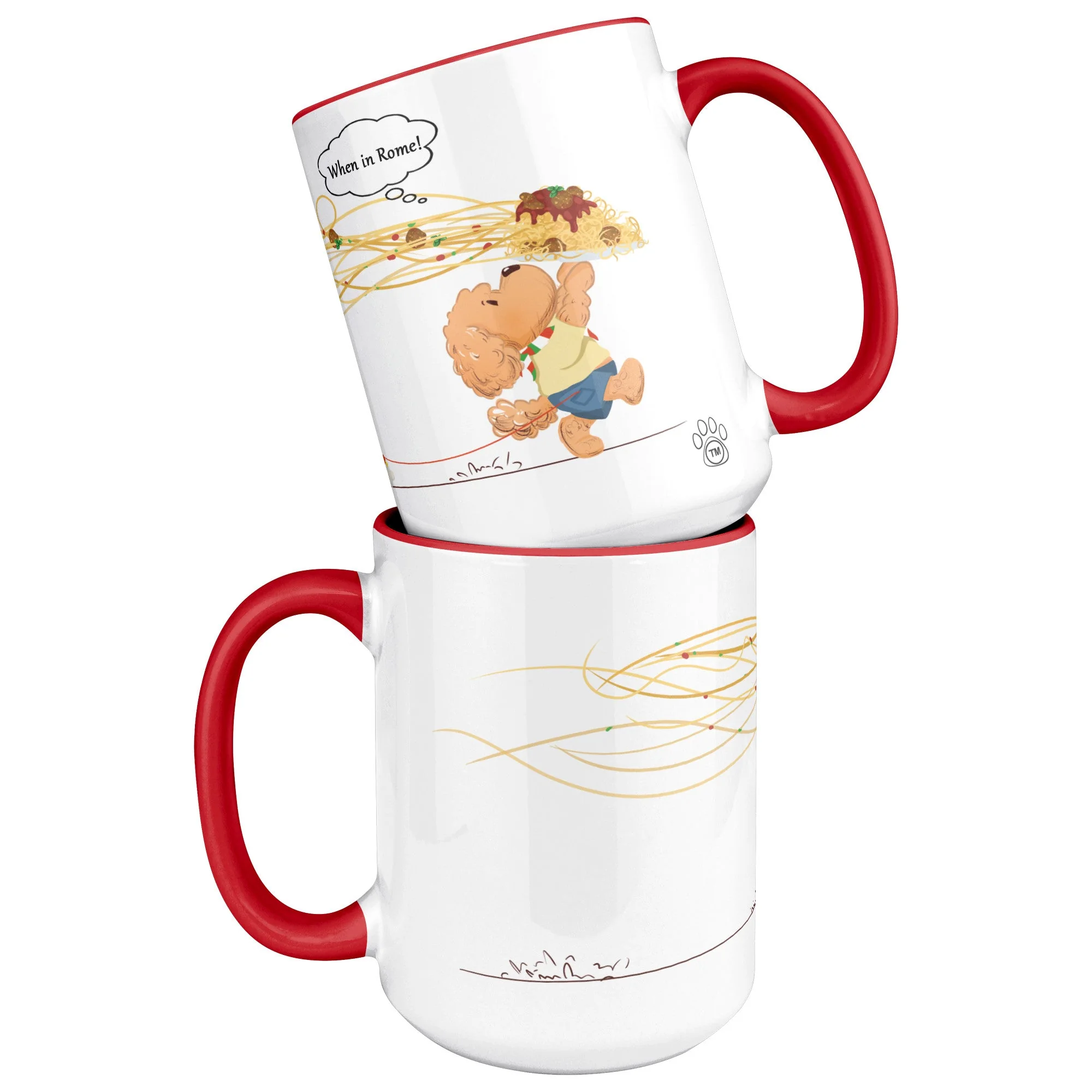 When in Rome Accent Coffee Mug – Travel Gift (15 oz) - Image 10
