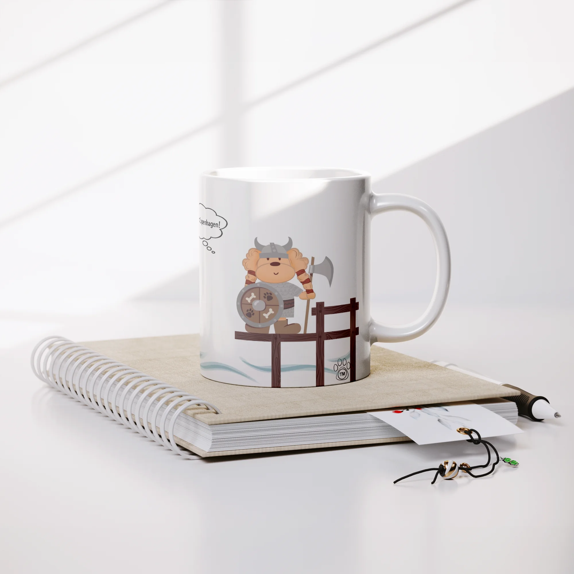 When in Copenhagen Ceramic Coffee Mug – Travel Gift (11 oz) - Image 6
